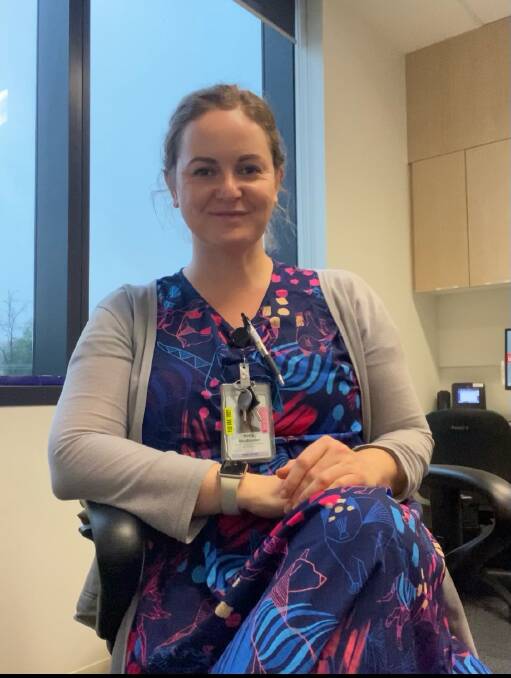DonateLife Victoria Nurse Donation Specialist Holly Bradstreet. Picture: SUPPLIED