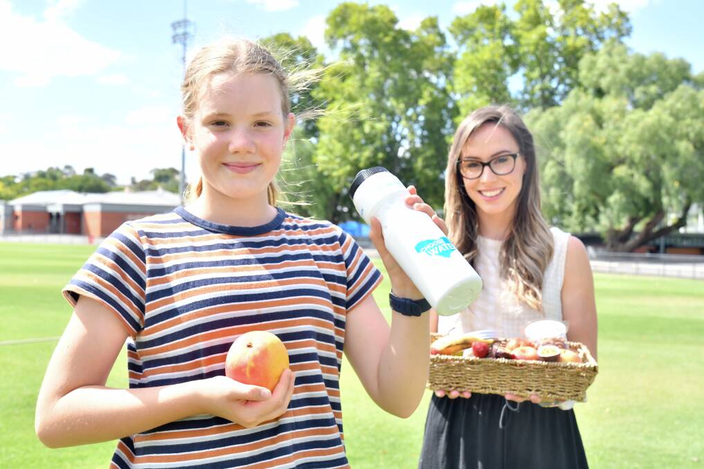 HEALTH KICK: Gemma Smith and Crystie Ballard are excited about the new initiative which will include projects to help increase levels of healthy eating and physical activity across the Loddon Campaspe region. Picture: NONI HYETT