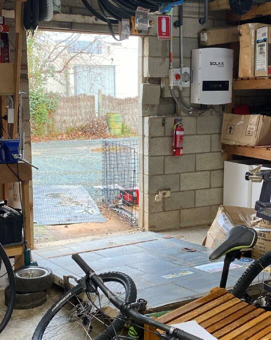 SportsPower Rochester part-owner David Pain said the offenders caused thousands of dollars of damage when they hit the business about 3.40am on Sunday. Picture: SUPPLIED