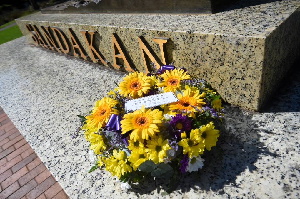 Sandakan memorial. Picture: DARREN HOWE