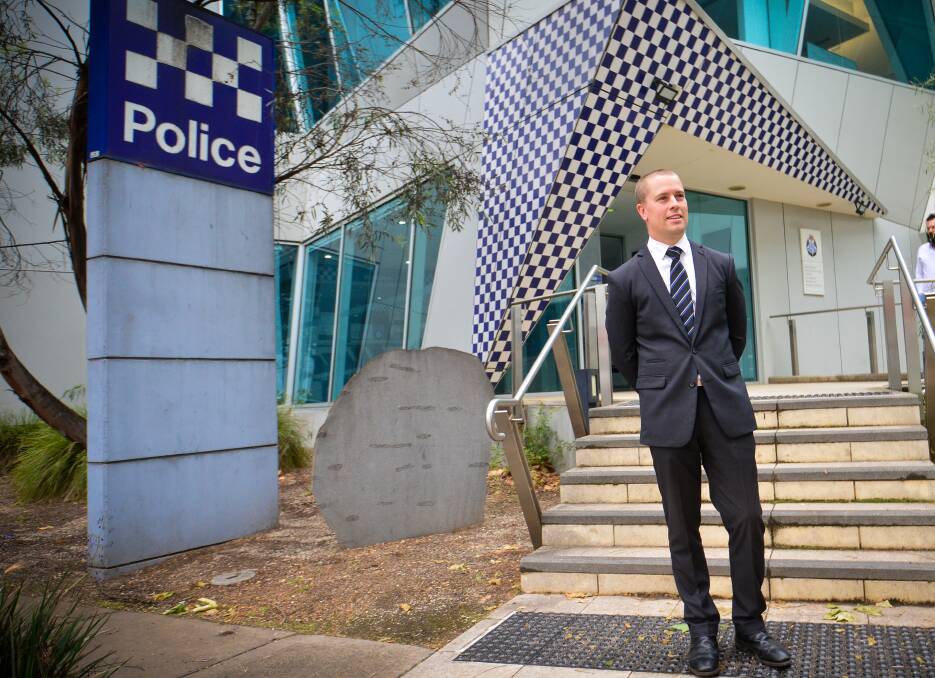 Bendigo CIU lead investigator Detective Senior Constable Regan Oxford. Picture: DARREN HOWE
