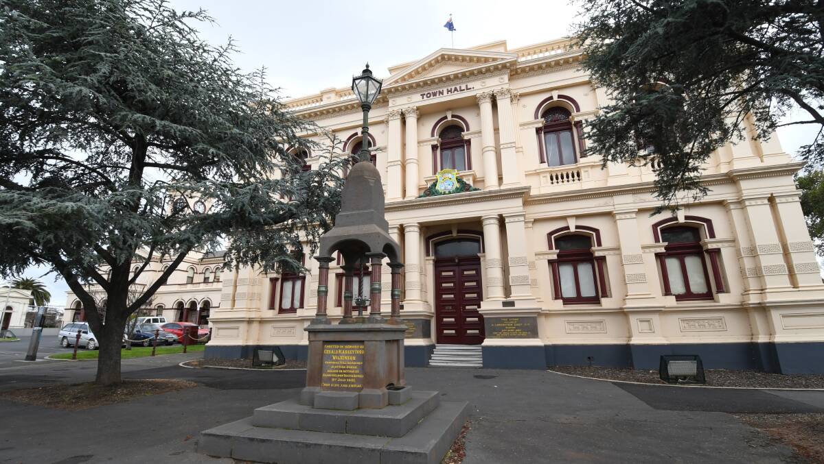 Central Goldfields Shire Council building. Picture: NONI HYETT.