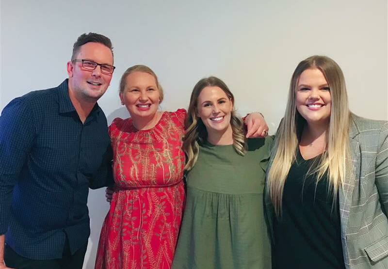 WINNERS: Bendigo's THINKA team: Ben Roulston, Lee Roulston, Tara Ridsdale, Dee Ridsdale celebrate after winning the top prize. Picture: SUPPLIED