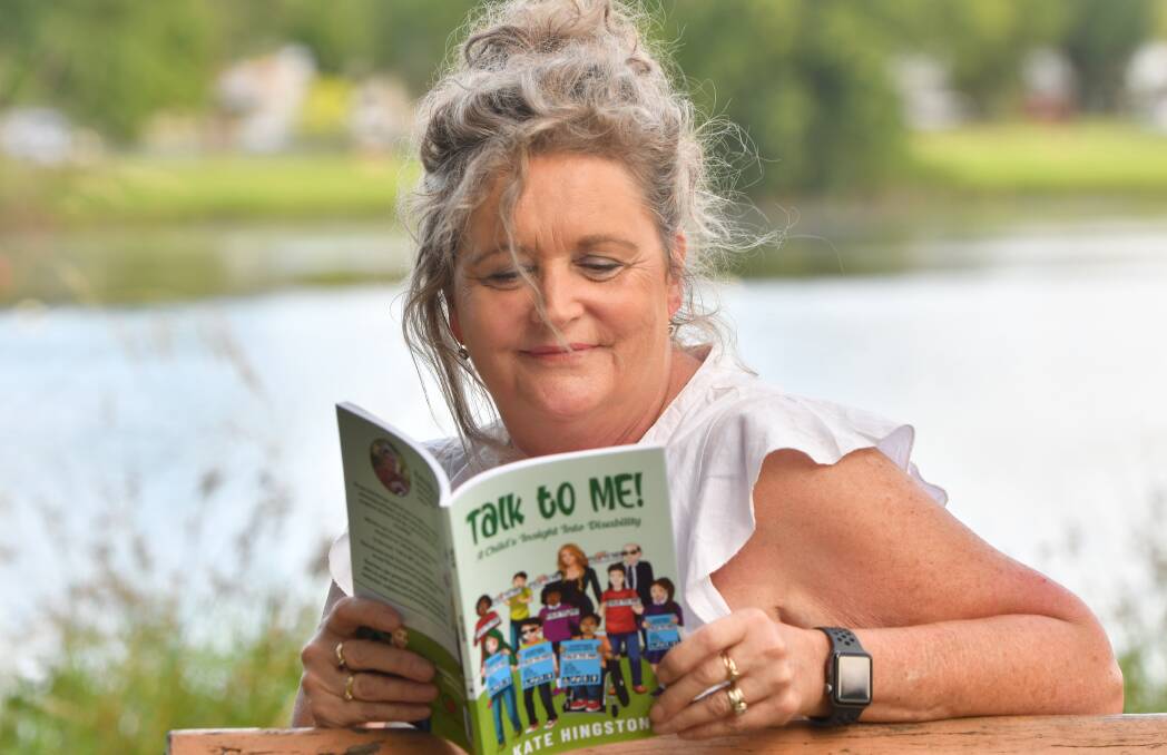 "Talk to Me" is a book that focuses on a few young children who have a disability. Picture: NONI HYETT