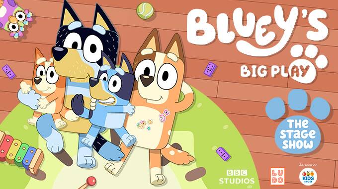 BENDIGO fans will get to see Bluey come to life this July during Bluey's Big Play The Stage Show. Picture: Ludo Studio