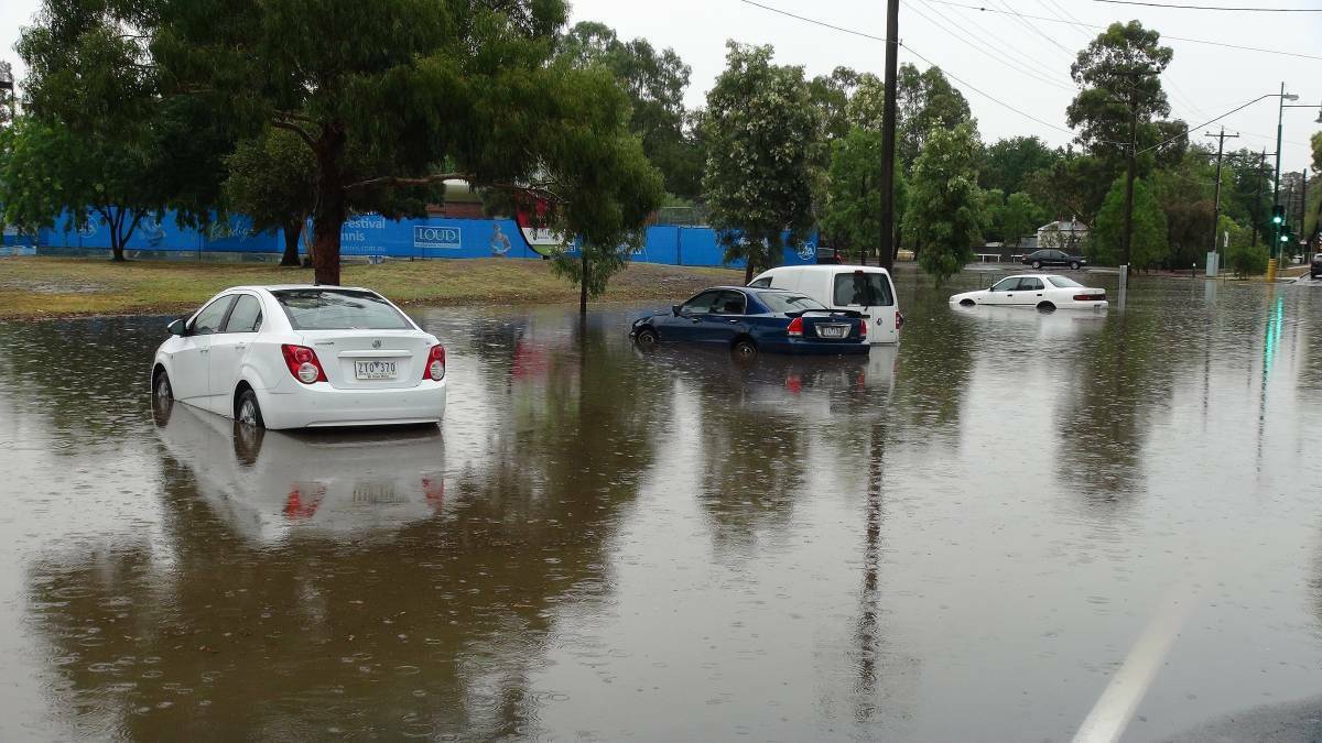  Nolan Street flooded after heavy rainfall in January, 2015. Picture: FILE PHOTO