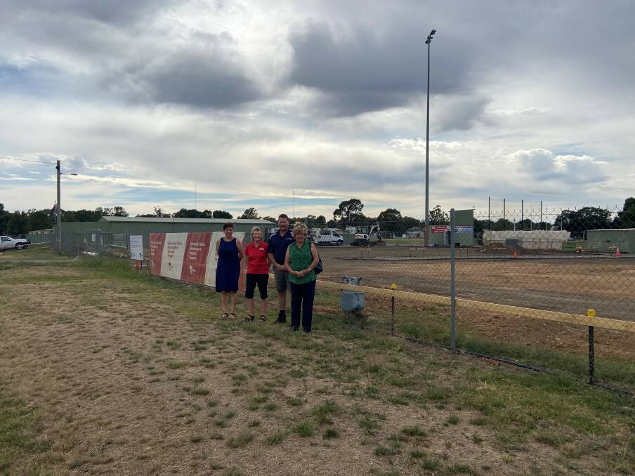 PROGRESS: Stage three of the $4.495 million upgrade to the Carisbrook Recreation Reserve had commenced. Picture: SUPPLIED 