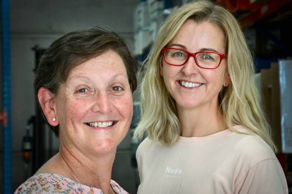 Bronwyn Keating and Jo Lythgo, organisers of this year's Mother's Day Classic. Picture: Brendan McCarthy 