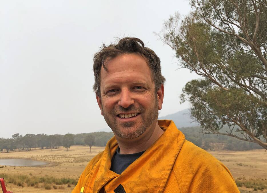 Justin Mitchell is a firefighter with Daylesford Fire Brigade and the Chair of Intersectionality with the Emergency Management Pride Network. Picture: SUPPLIED
