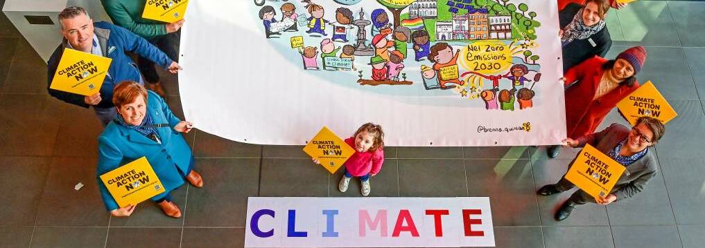 CLIMB-ATE: A climate collaboration is preparing to climb a carbon mountain and wants your help. Picture: BRENDAN McCARTHY