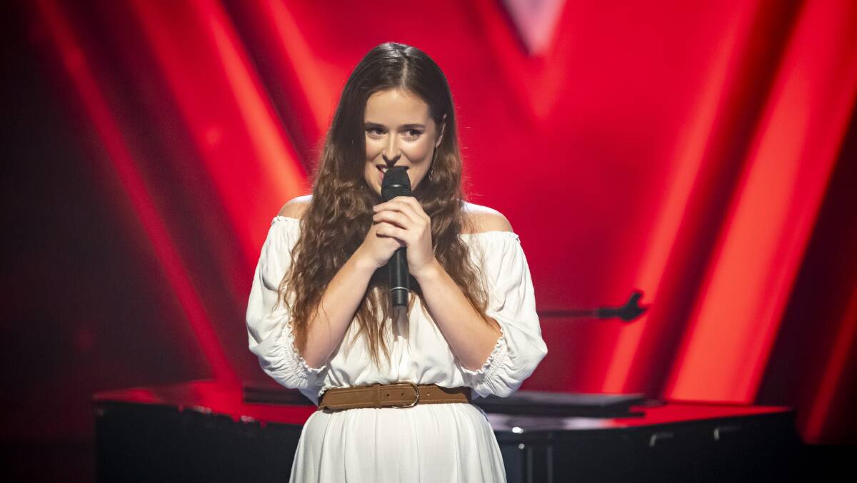Drew Walker turned all four chairs on The Voice on Sunday night. Picture: SUPPLIED