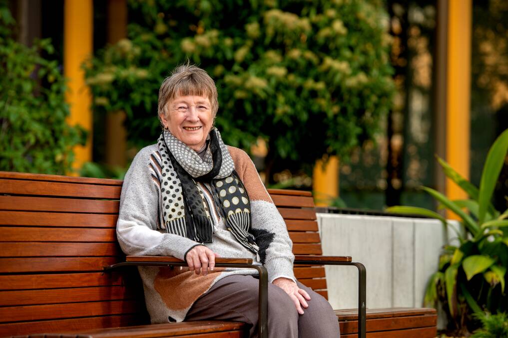Maureen Burkinshaw is thankful she doesn't live far from hospital while going through her cancer journey. Picture by Kate Monotti/Bendigo Health