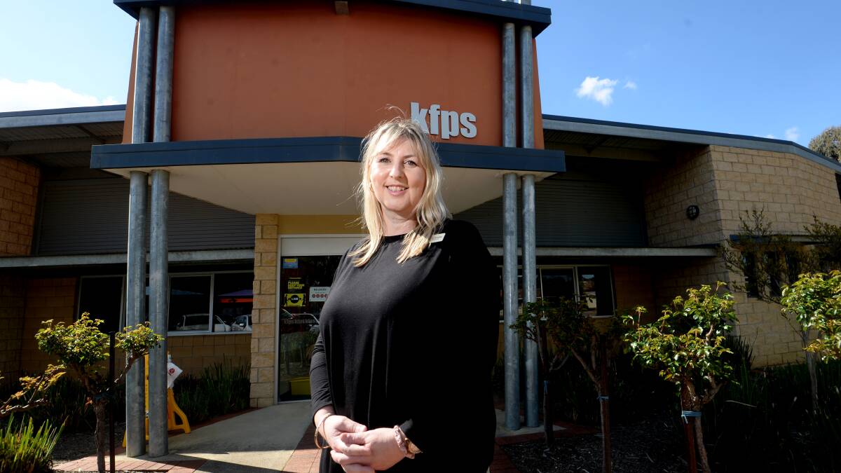 Kangaroo Flat Primary School principal Kim Saddlier will find out if she has won a Victorian Education Excellence award in October. Picture: DARREN HOWE
