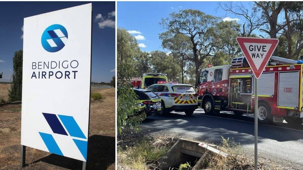 Paperwork finalised for Bendigo Airport funding, Marong crash seriously injures one