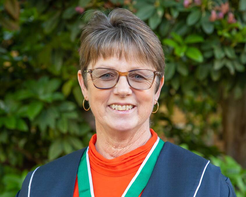 Chrissy Weller has been re-elected for her second term as mayor of the Campaspe Shire. Picture: SUPPLIED