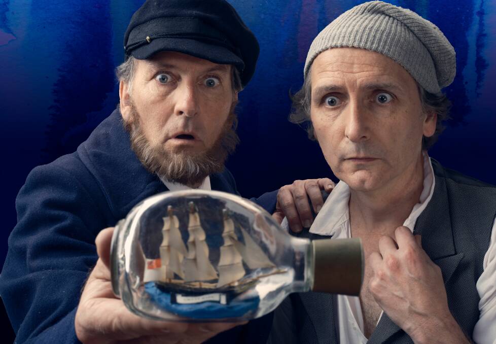Comedic duo Lano and Woodley will bring their show Moby Dick to Bendigo in February. Picture supplied