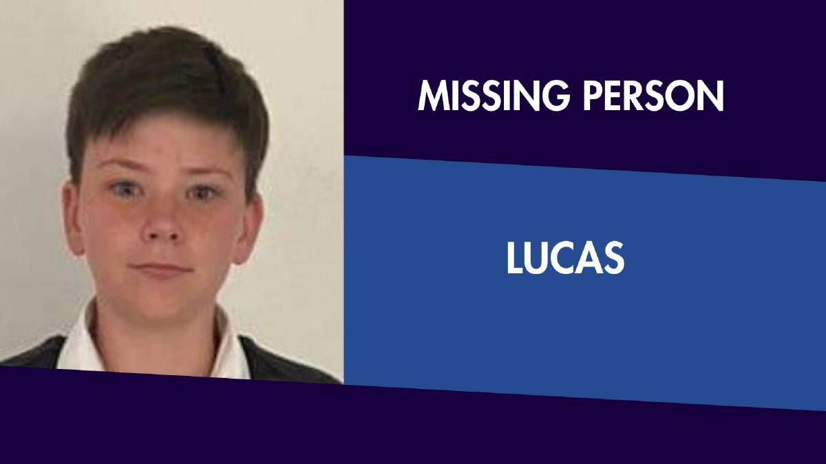 MISSING: Can you help find Lucus? Picture: BENDIGO POLICE