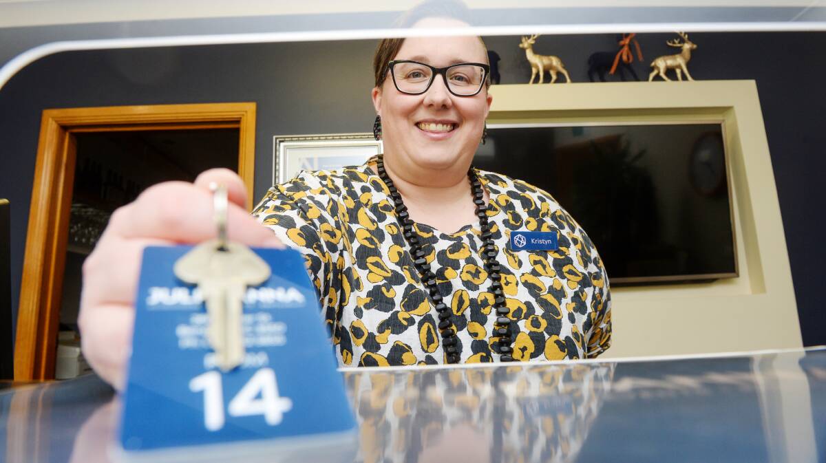 BOOKED: Bendigo Motel Association president Kristyn Slattery said most venues around the city were booked out over the long weekend. Picture: DARREN HOWE