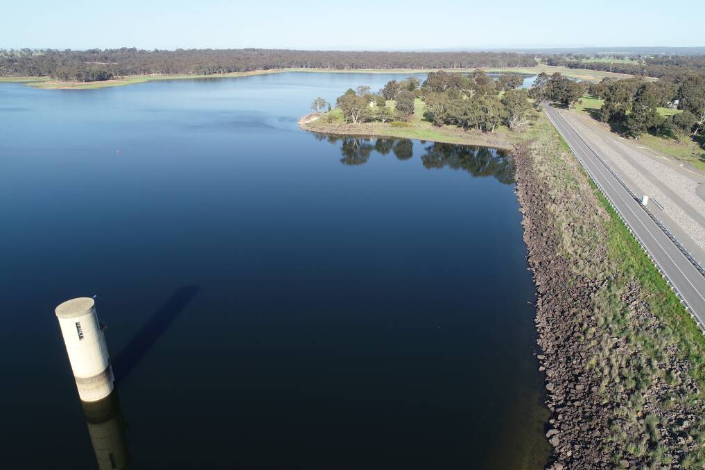 Blue-green algae has been detected in Tullaroop Reservoir. Picture supplied