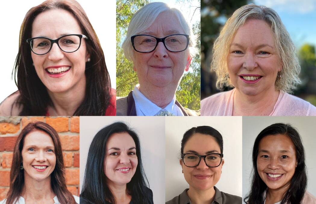 TEAM: (top row) Dr Belinda OSullivan, Dr Sue Wilson, Dr Catherine Lees
(bottom row ) Ms Liz Foster, Ms Tania Buck, Dr Nerida Hyett and Ms Aida Escall. Picture: SUPPLIED