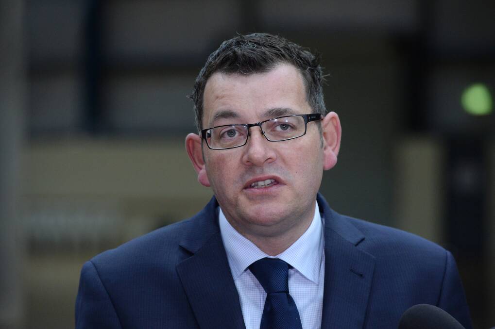 EXTENDED: Premier Daniel Andrews has announced the pandemic declaration will be extended for a further three months from April 12. Picture: JIM ALDERSEY