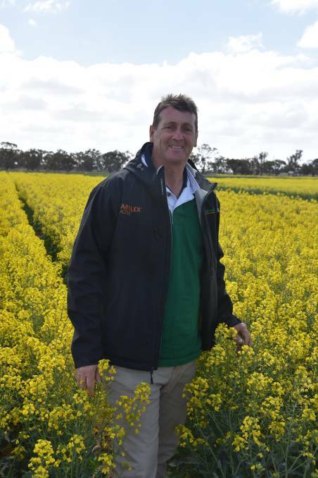 POSITIVE: Nutrien agronomist Greg Toomey, Elmore, says conditions are good for grain crops this season. Picture: SUPPLIED