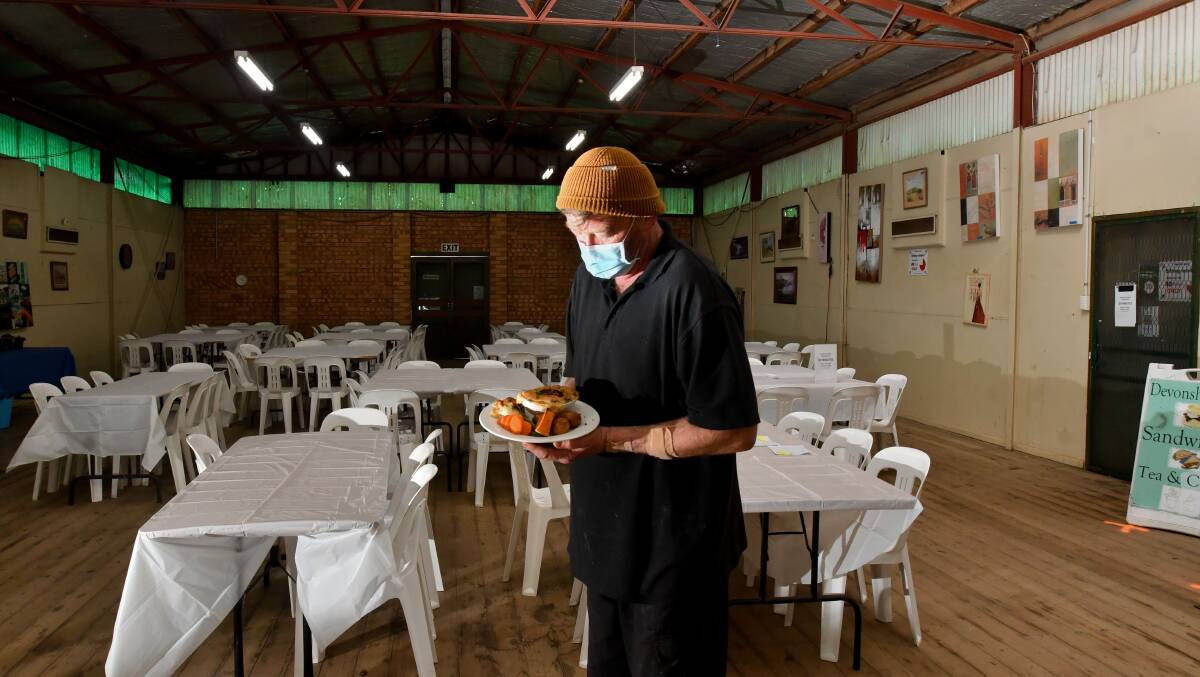Rankin's Complete Catering owner Glen Rankin will lose more than $15,000 after his biggest catering event was cancelled. Picture: NONI HYETT
