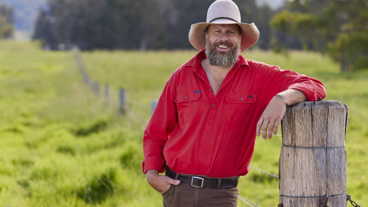 Farmer Rob is one of the five men looking for love in this year's season of Farmer Wants A Wife. Pictures: SUPPLIED