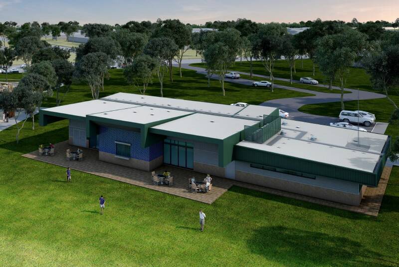 A render image of the new facilities set to be built. Picture: SUPPLIED