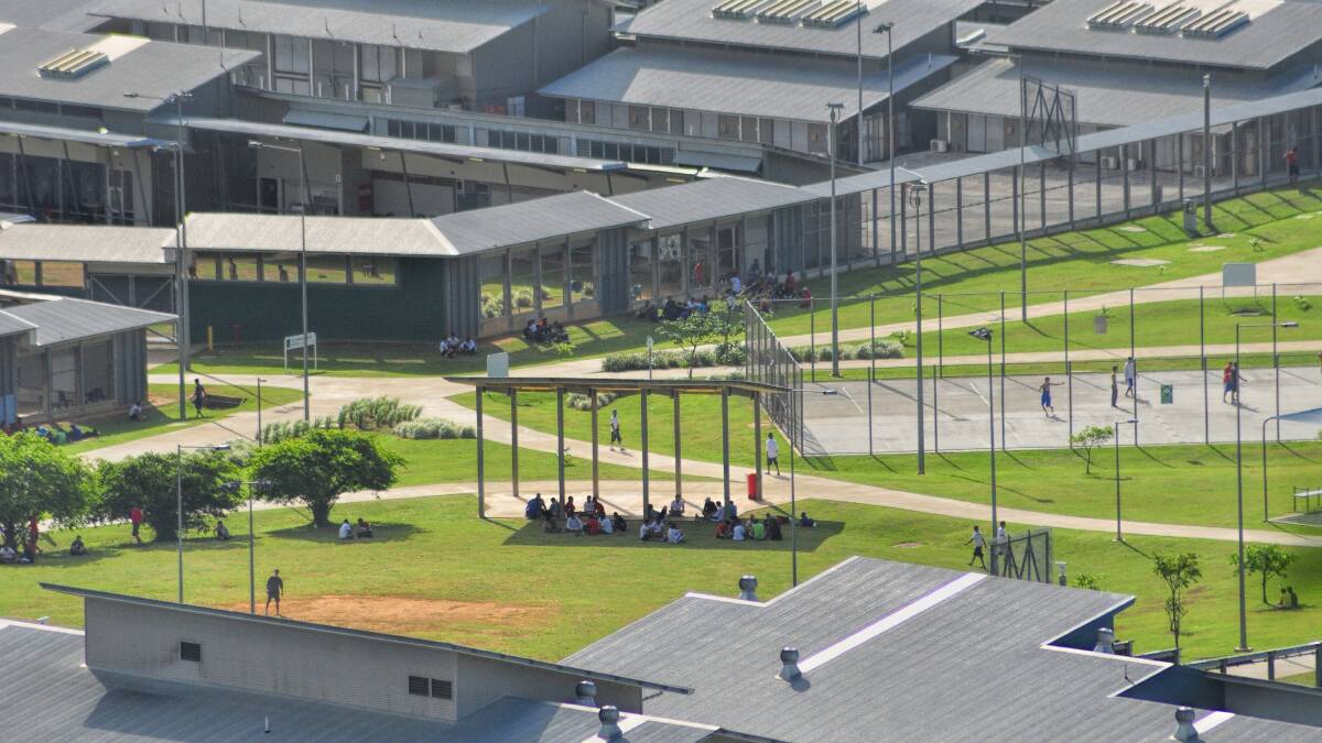 Christmas Island immigration detention centre. Picture: Getty Images