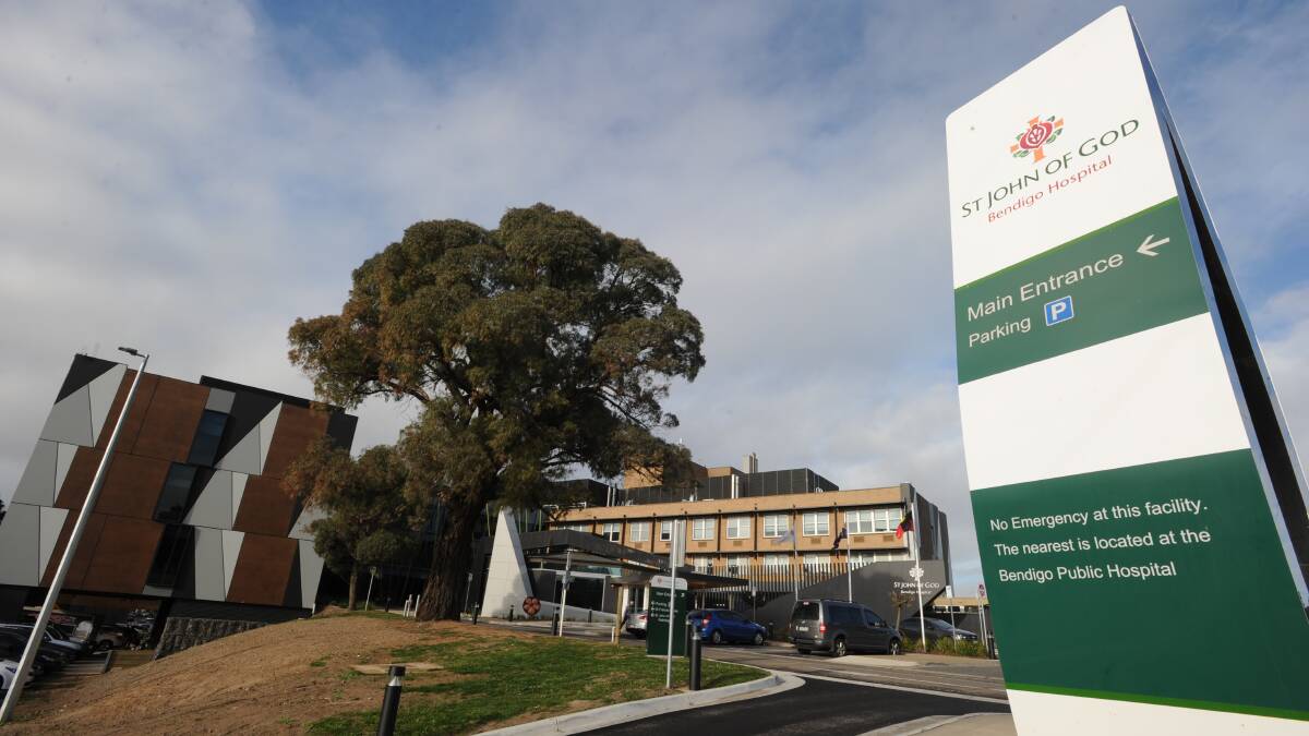 One reader has praised the care he was given during a recent stay at St John of God Hospital in Bendigo. Picture by Noni Hyett