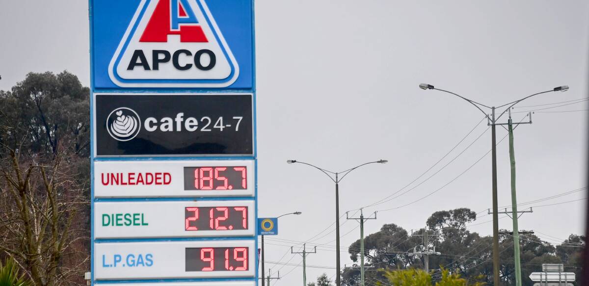 RELIEF: Fuel prices have tumbled around Bendigo, including at Apco Strathdale. Picture: BRENDAN McCARTHY
