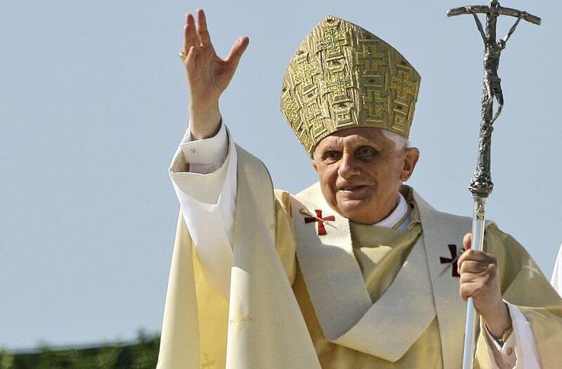 Pope Emeritus Benedict XVI, who died on Saturday aged 95, was the first pope in 600 years to resign. (AP PHOTO)