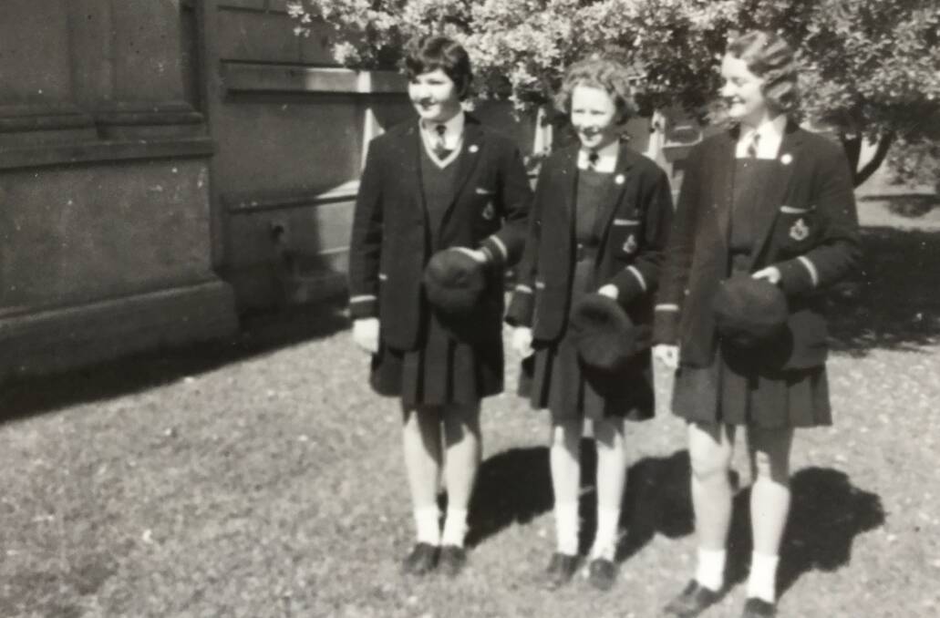 Ruth Williams (centre) with fellow Bendigo Computer Club members Margaret Lourens (left) and Jenny Sutherland circa 1970. Picture supplied.