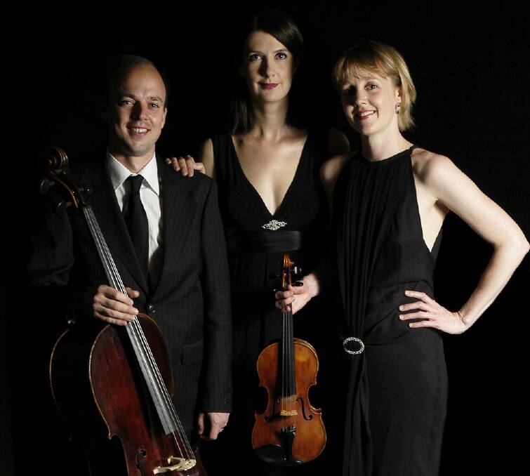 CLASSICAL: The Seraphim Trio will perform Beethoven's Triple Concerto with the Bendigo Symphony Orchestra in concert next month..