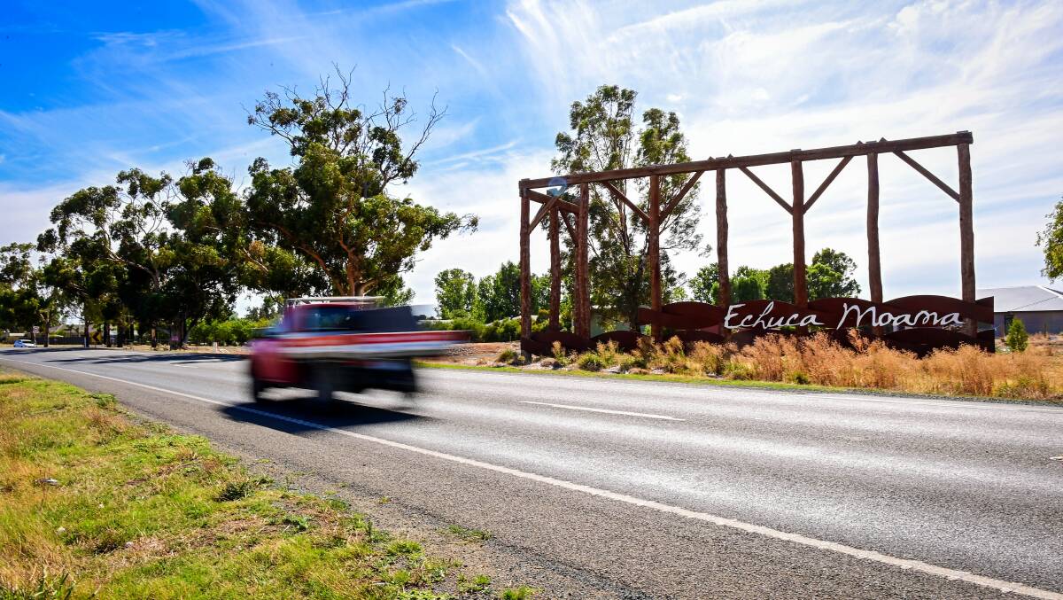 Echuca is set to grow further with the rezoning of land in the town paving the way for the construction of 5000 new houses. Picture by Brendan McCarthy.