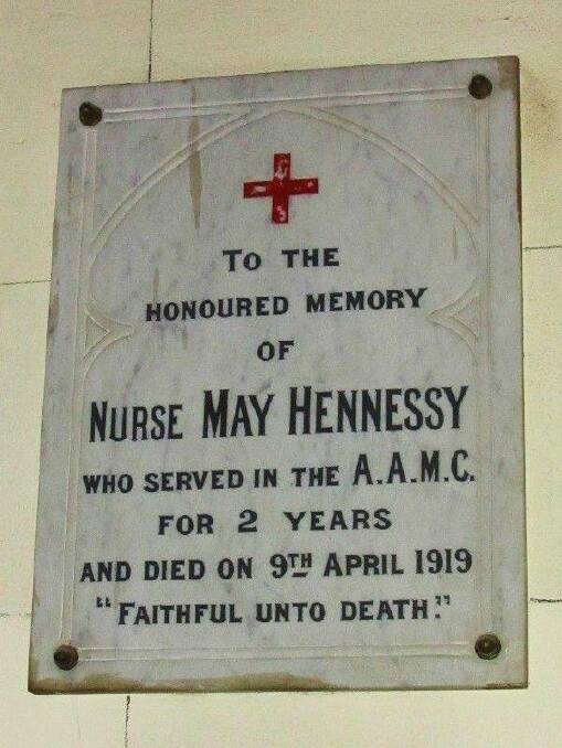 The memorial tablet was placed in St Paul's Cathedral. Picture supplied