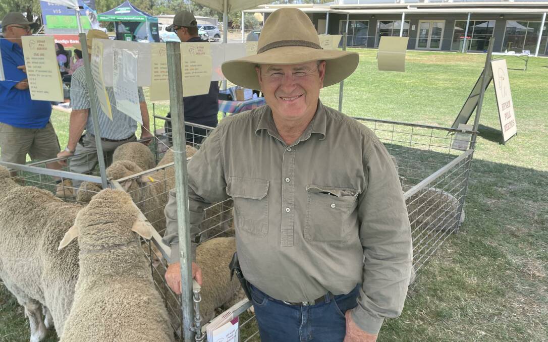 Loddon Valley Stud Merinos group president Kevin Hynam is expecting a lot of interest at this year's field day.