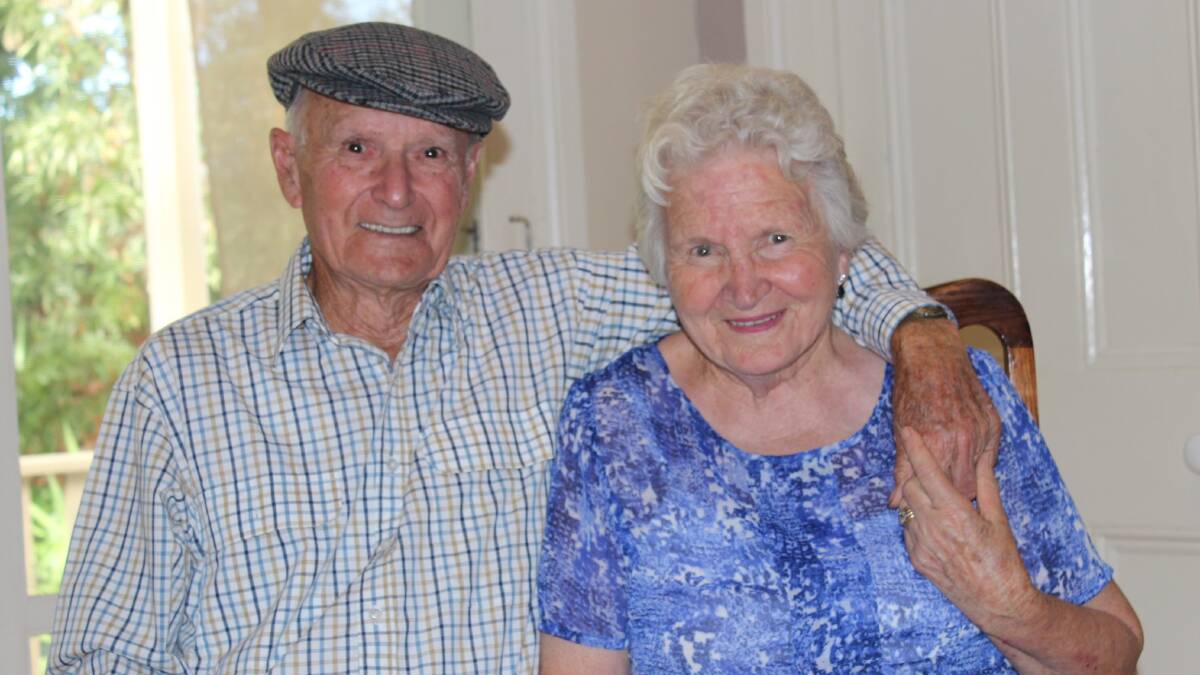 Ernest Noel Bradley and Dorothy Alison Cutting celebrate their 70th wedding anniversary on October 3, 2023. Picture supplied