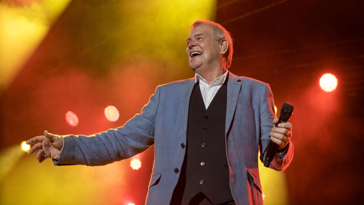 John Farnham's old property at Goornong is back on the market. File picture.
