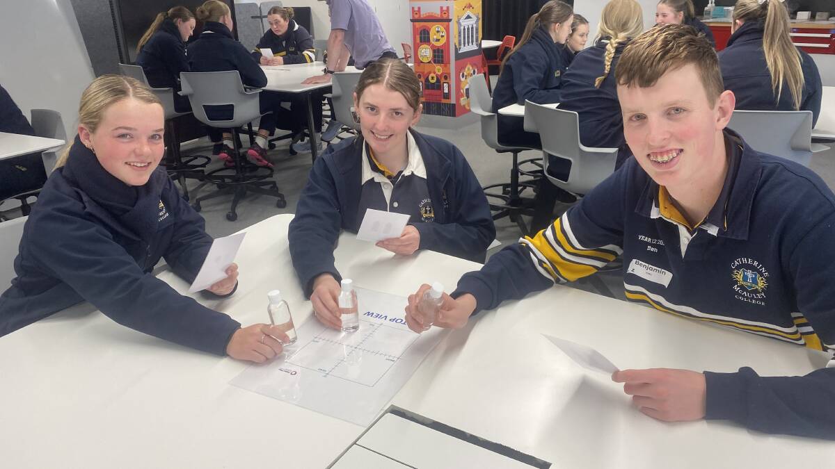 Secondary school students from central Victoria get a hands on look at careers in the health industry.