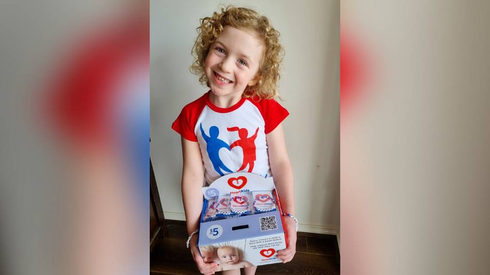 HEARTFELT: Molly Neeson has overcome a congenital heart defect and is helping others do the same. Picture: SUPPLIED