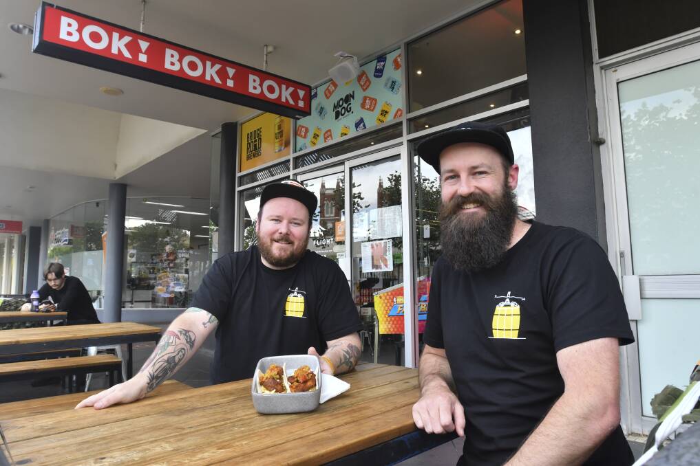 Frank's Bendigo is a bodega-style business that operates in Hustler and offers coffee, sweet treats and Hustler takeaway. Picture: NONI HYETT