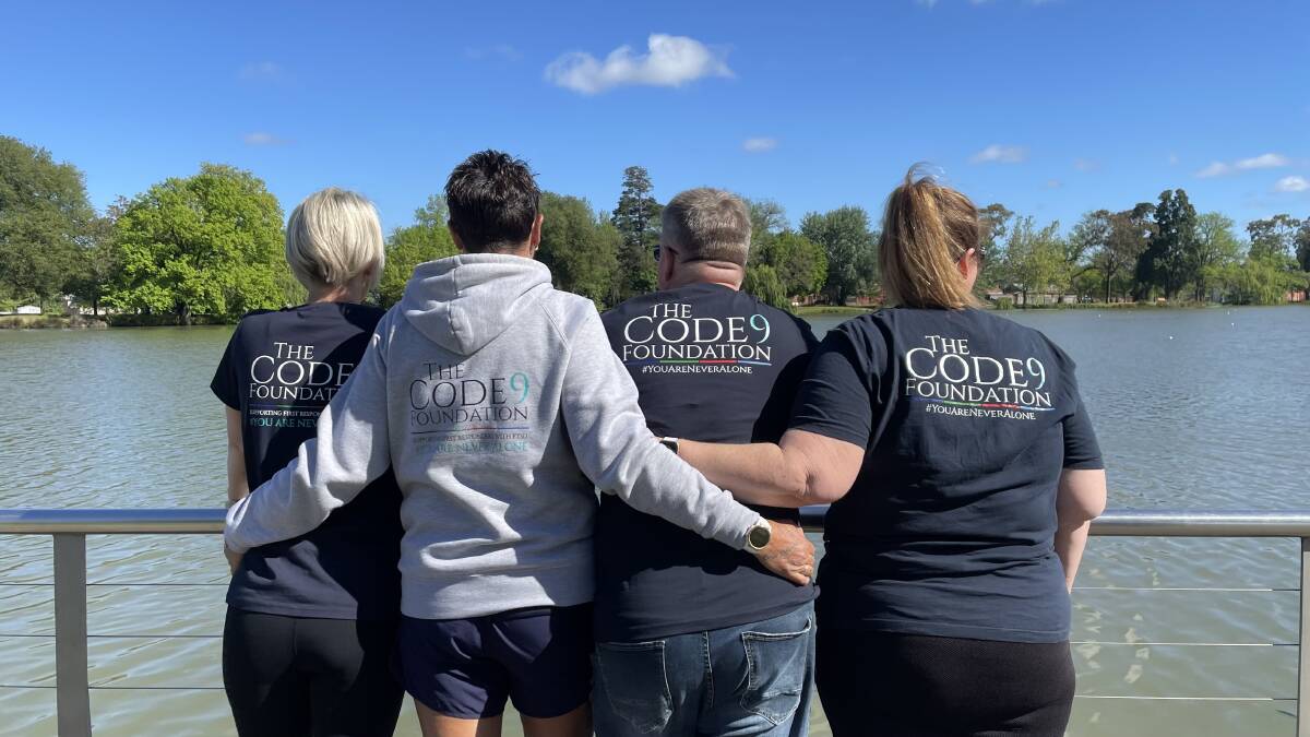 The Code 9 Foundation works hard to raise awareness and funds to support emergency service people's suffering PTSD and other mental health illnesses. PICTURE: Maddy Fogarty.