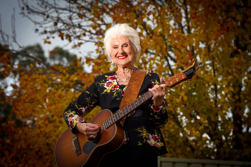 FLOREENA FORBES: better known as one half of the Bendigo's Two Country Divas, is still busy presenting radio programs, raising funds and promoting new talent. Picture: DARREN HOWE