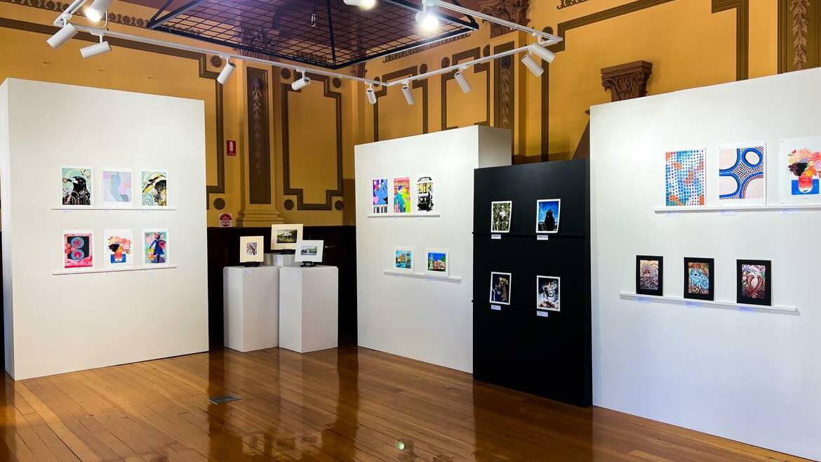 Imprint exhibition at the Living Arts Space. Picture: SUPPLIED