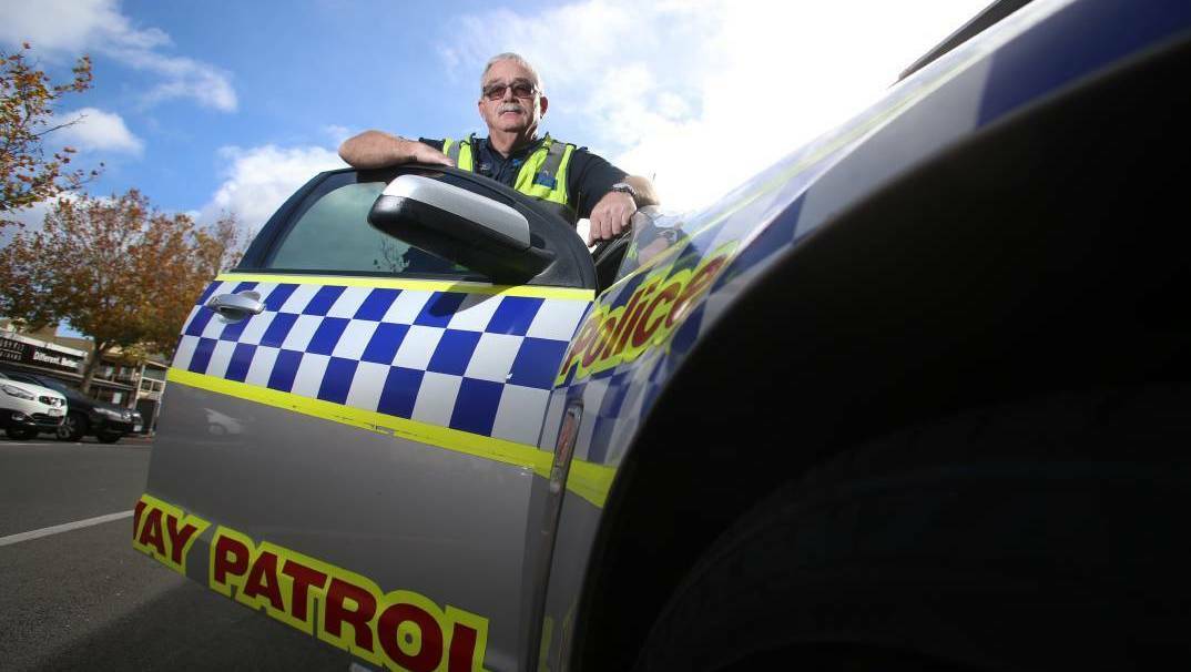 CONCERN: Bendigo Highway Patrol Senior Sergeant Ian Brooks urges road users to take care and not become complacent. Picture: GLENN DANIELS