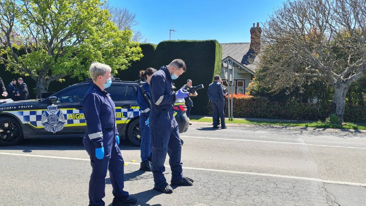 The Homicide Squad is investigating the suspicious death of a person in Daylesford on Tuesday, October 17. Picture by Gabrielle Hodson
