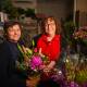 FLOWER POWER: Sisters Annette Major and Kim Evely have sold Eaglehawk Floral Boutique after 36 years of helping the community to mark milestones. Picture: DARREN HOWE