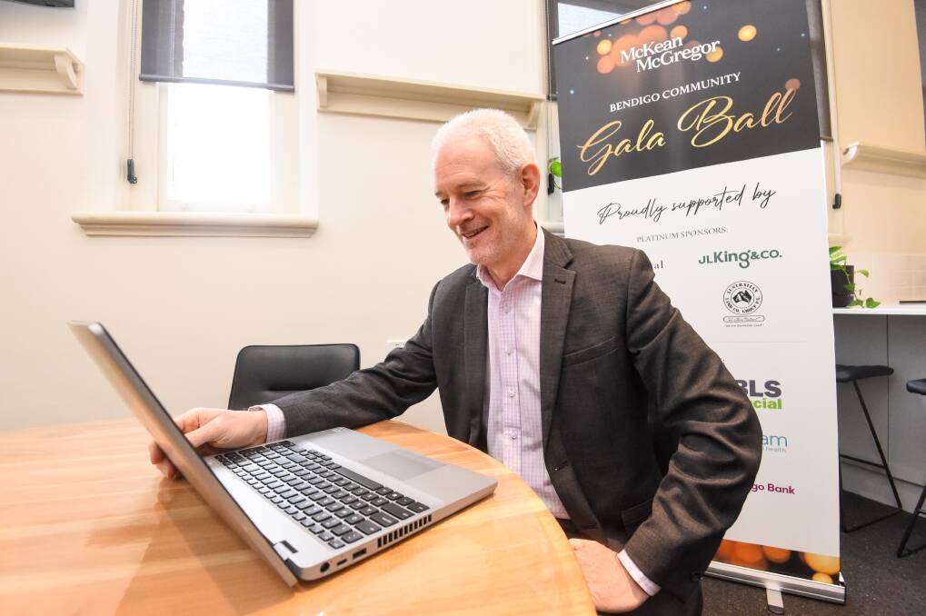 TELEHEALTH: Clinical Director of Mental Health Services at Bendigo Health Associate Professor Philip Tune welcomed $838,000 in funding to help improve the region's telehealth service. Picture: DARREN HOWE 